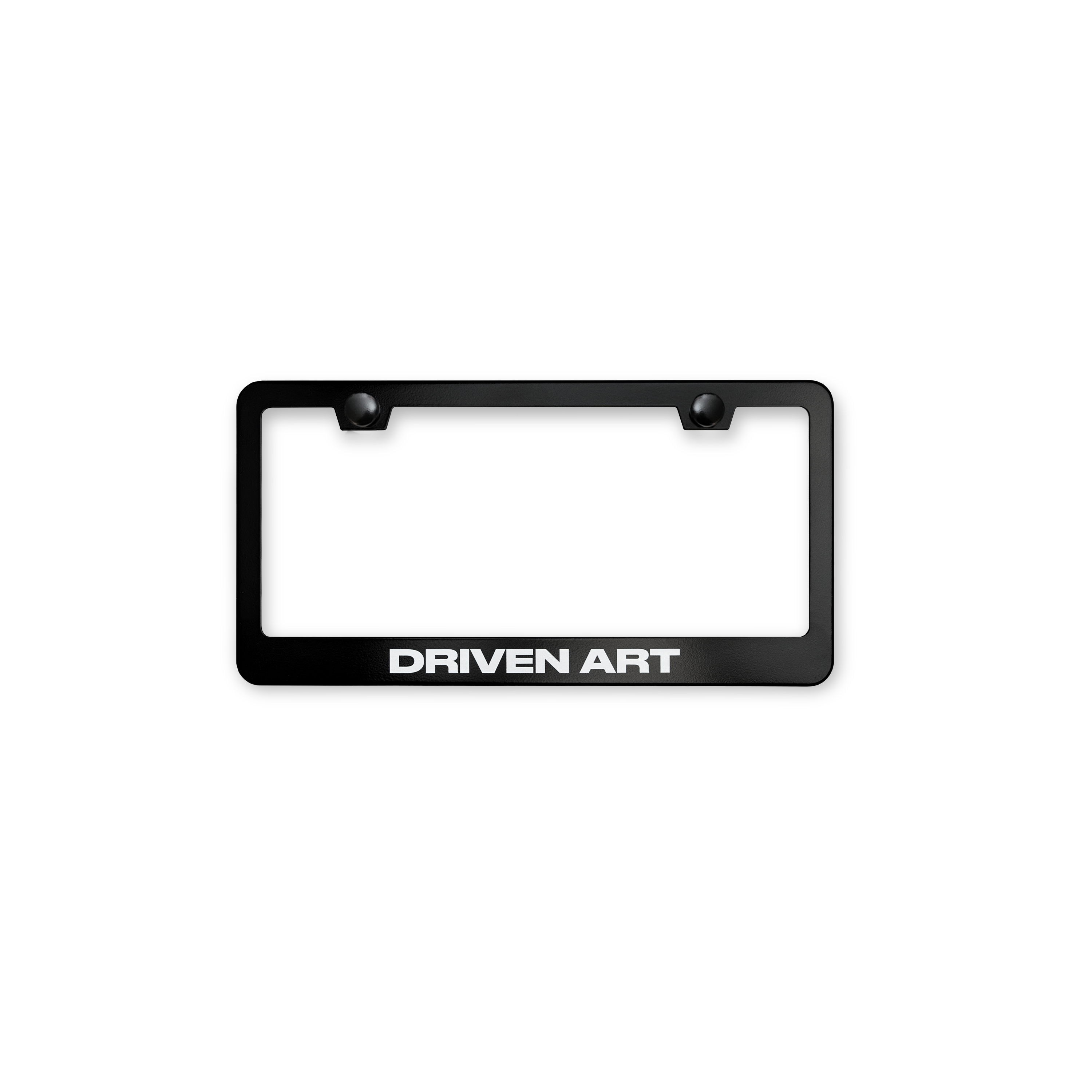 Metal License Plate Frame - Driven Art