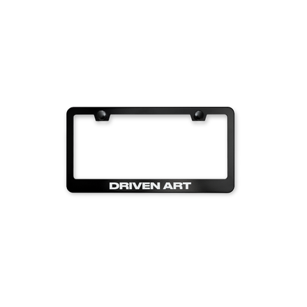 Metal License Plate Frame - Driven Art