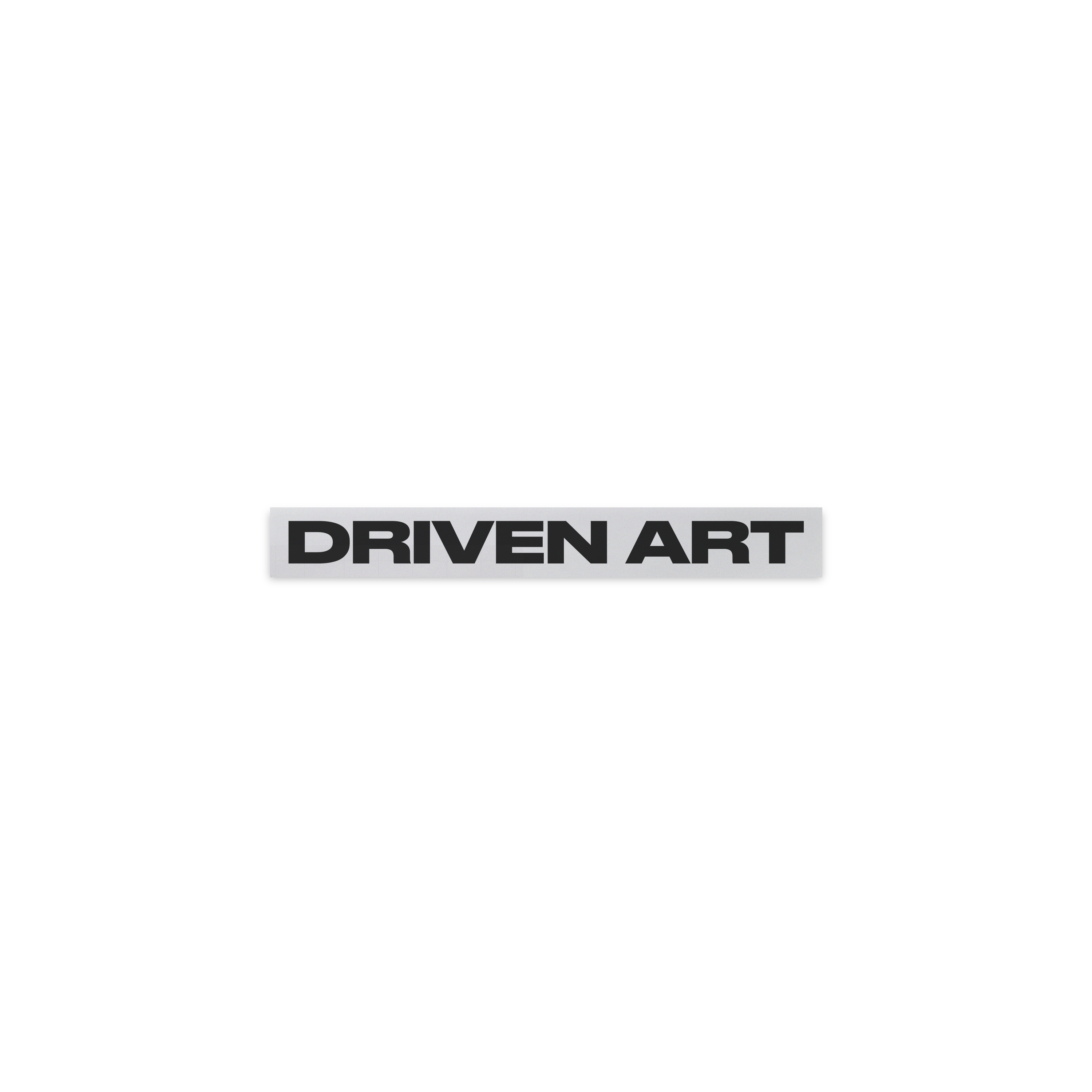 Driven Art Black Decal