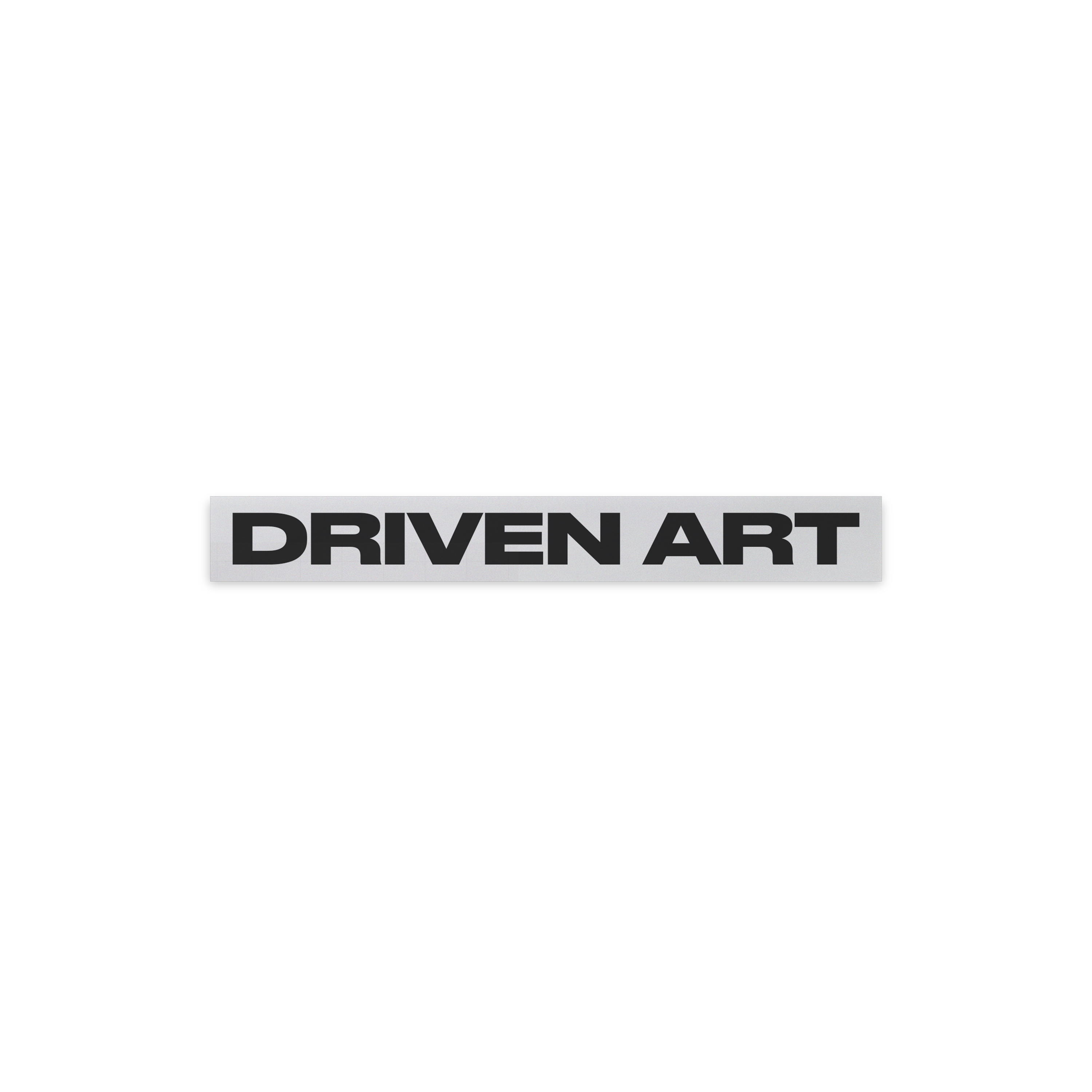 Driven Art Black Decal